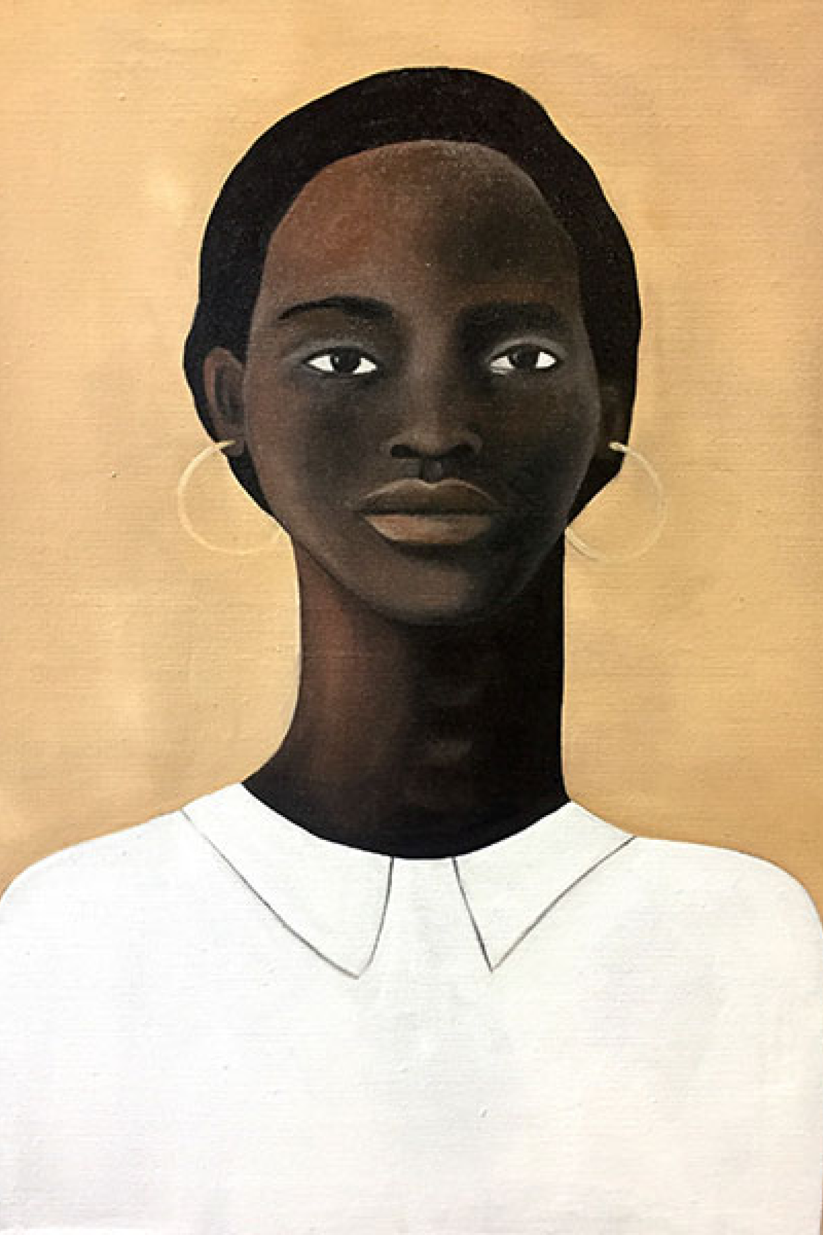 REBECCA BRODSKIS, Paula, 81x60x2.2 cm, oil on canvas, 2019
